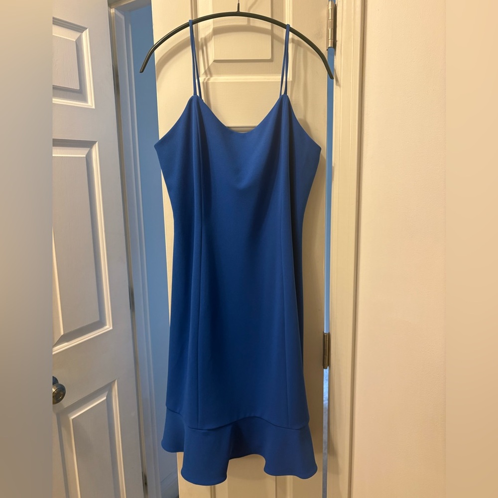 Sage collective Blue Spaghetti Strap Dress